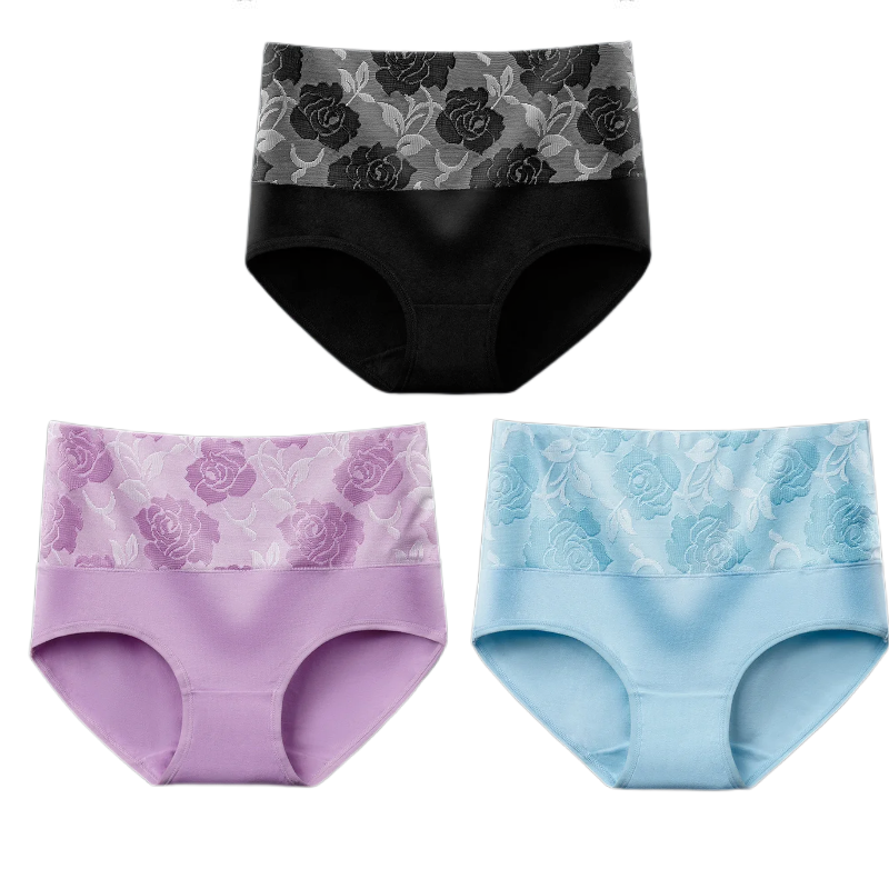 Hochtaillierter Bauchansatz Leckagekontrolle Panty-Slip