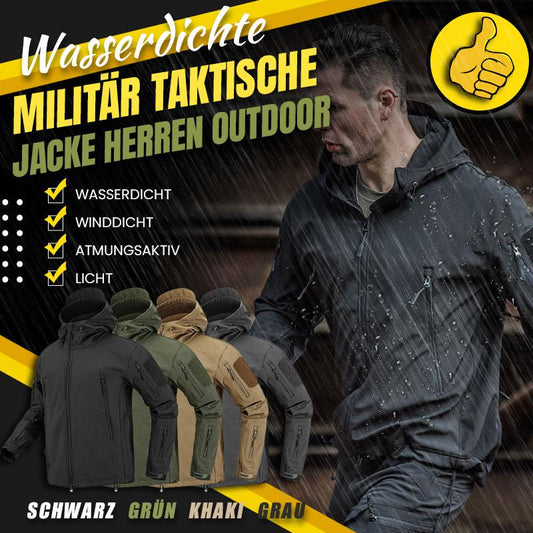 Wasserdichte militärische taktische Outdoor-Jacke