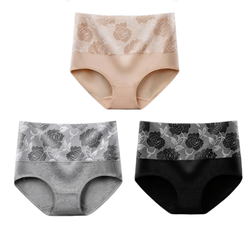 Hochtaillierter Bauchansatz Leckagekontrolle Panty-Slip