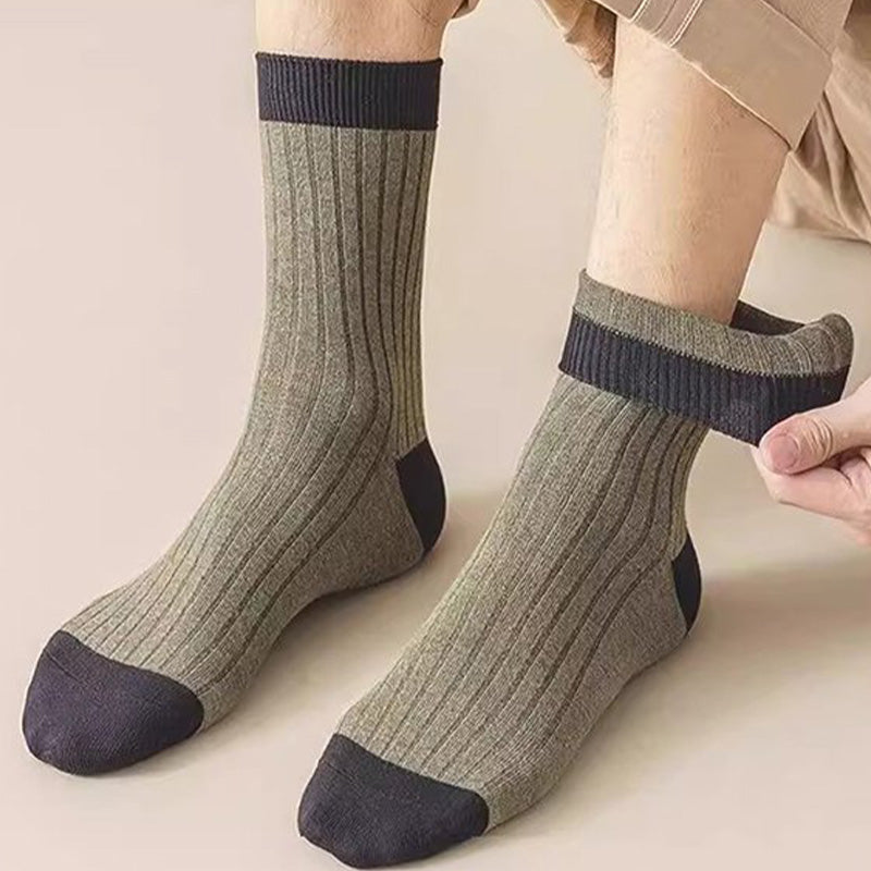 💥Big Sale 49% OFF💥 Colorblock Thermal Mid-Calf Socks（Pro Paar nur $2.49）