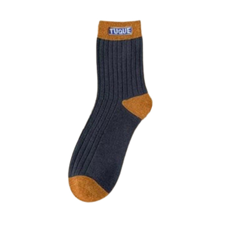 💥Big Sale 49% OFF💥 Colorblock Thermal Mid-Calf Socks（Pro Paar nur $2.49）